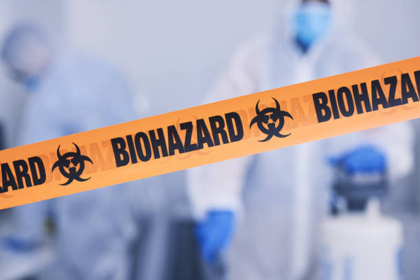 Professional Drug Lab Cleanup technician working in Grand Prairie, TX